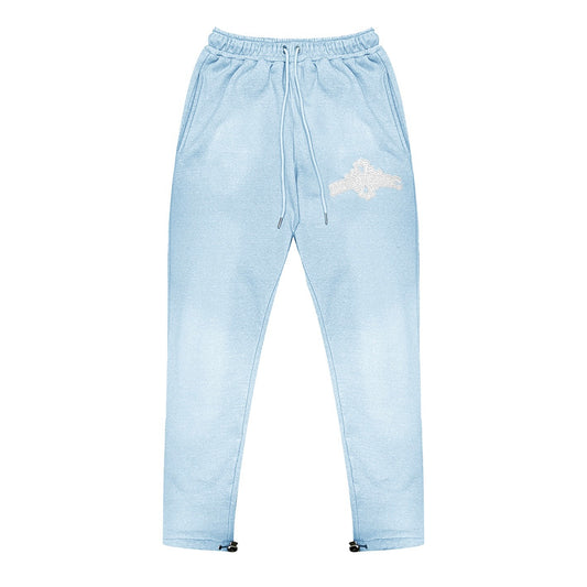 Sun Faded Joggers - Arctic Blue