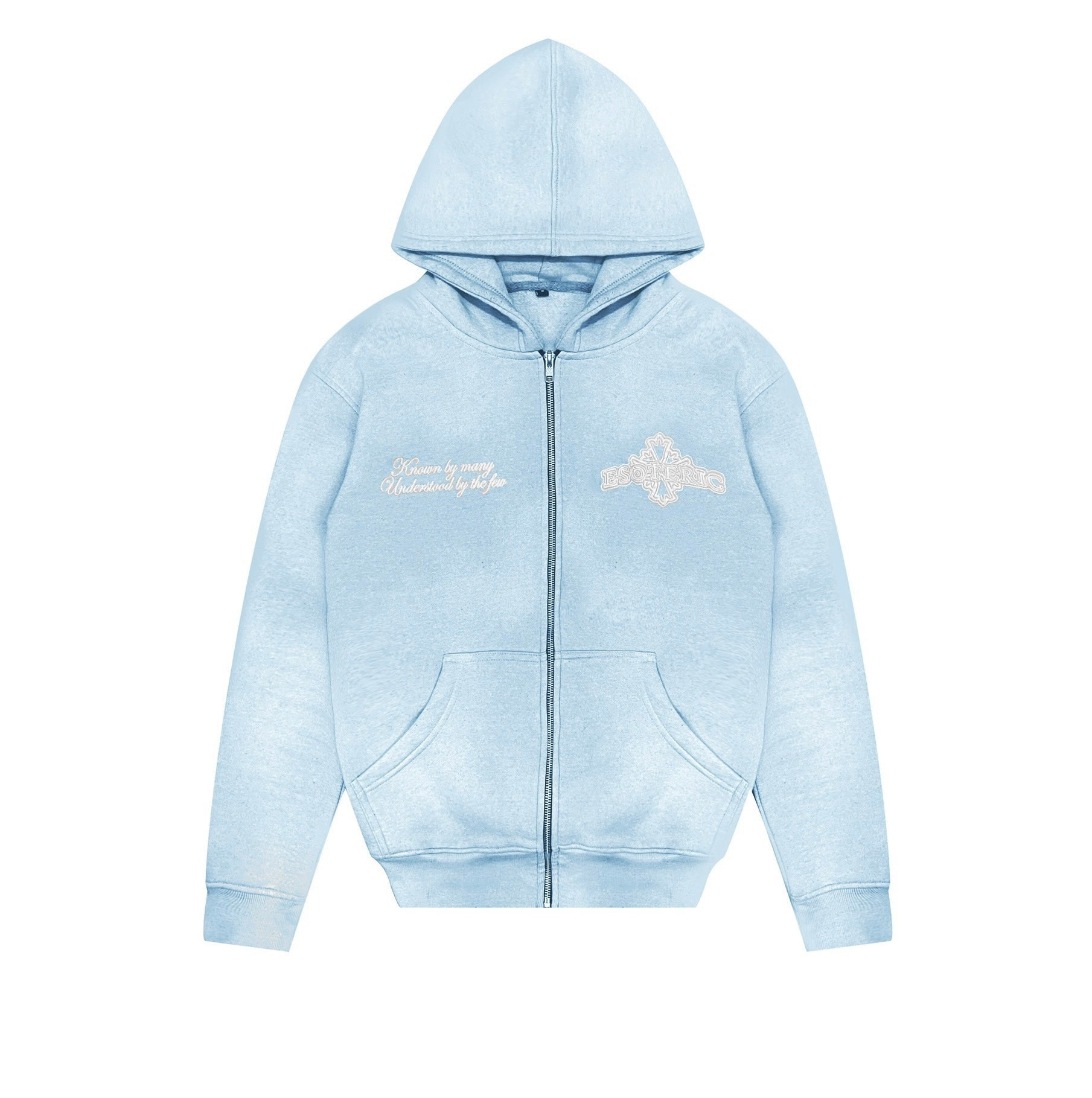 Sun Faded Hoodie - Arctic Blue